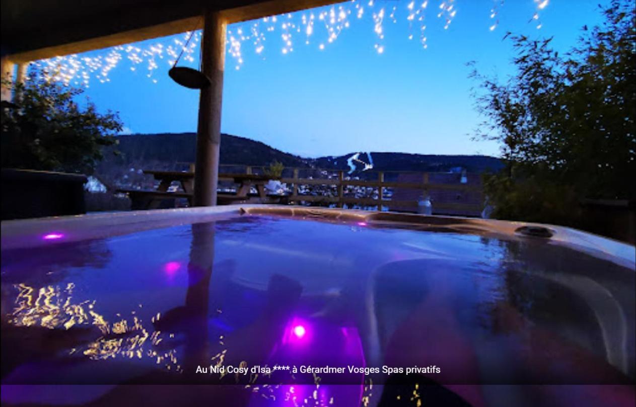 Au Nid Cosy D'Isa A Gerardmer Vosges - Spas Privatifs Dış mekan fotoğraf