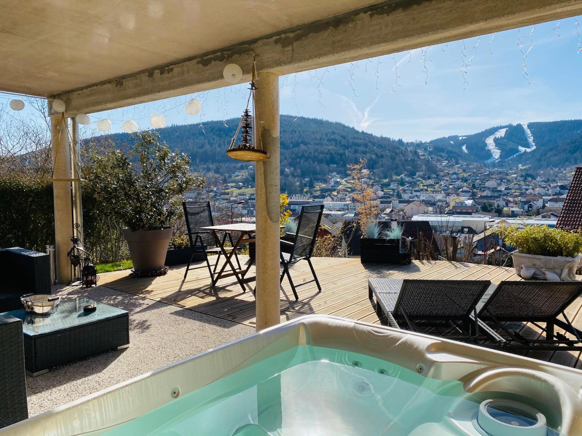 Au Nid Cosy D'Isa A Gerardmer Vosges - Spas Privatifs Dış mekan fotoğraf